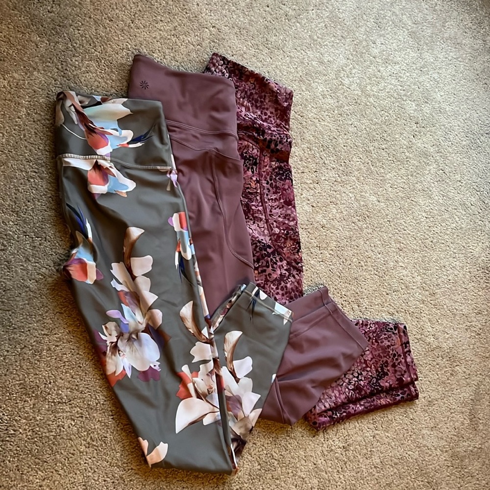 Athleta Ultimate Stash 7/8 Tight BUNDLE